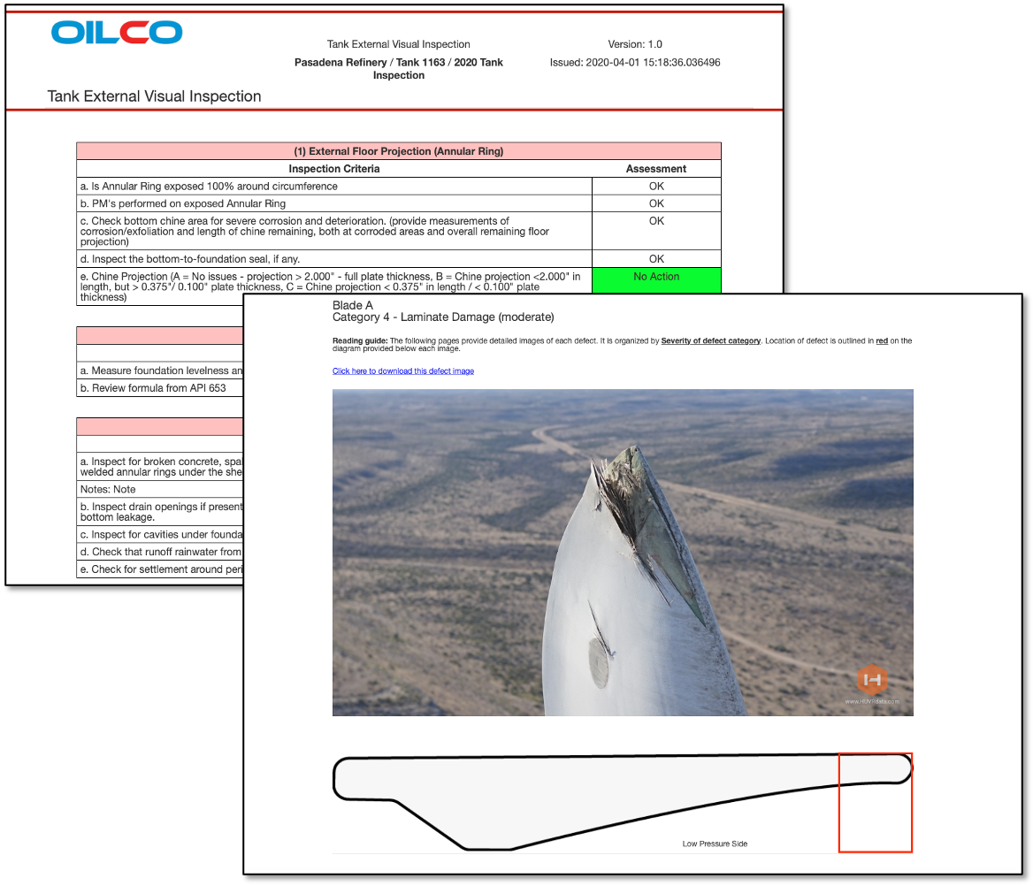 HUVR IDMS Software Reporting