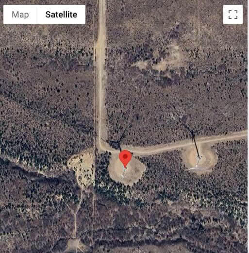 View of Turbine in Map